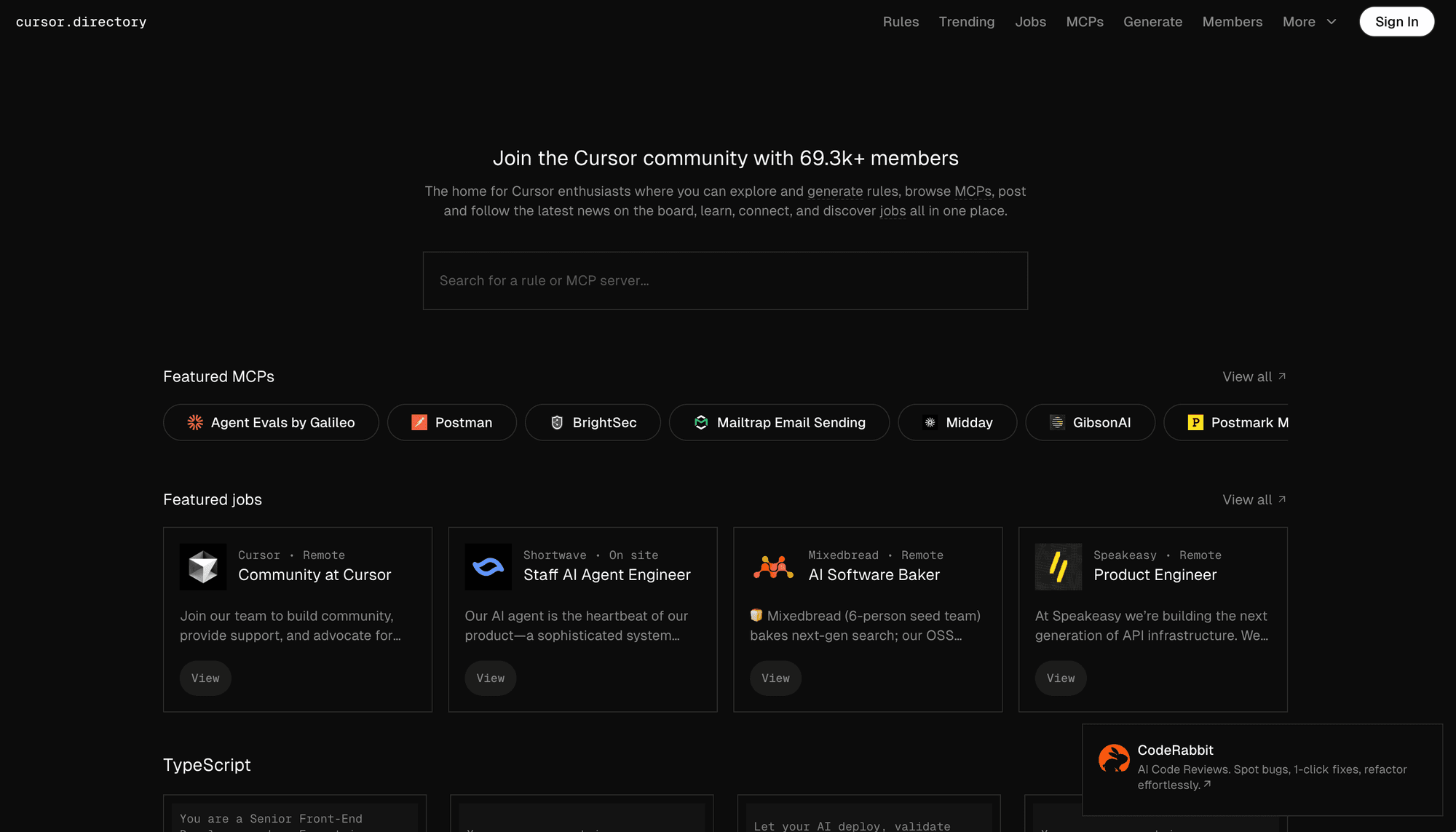 Cursor Directory